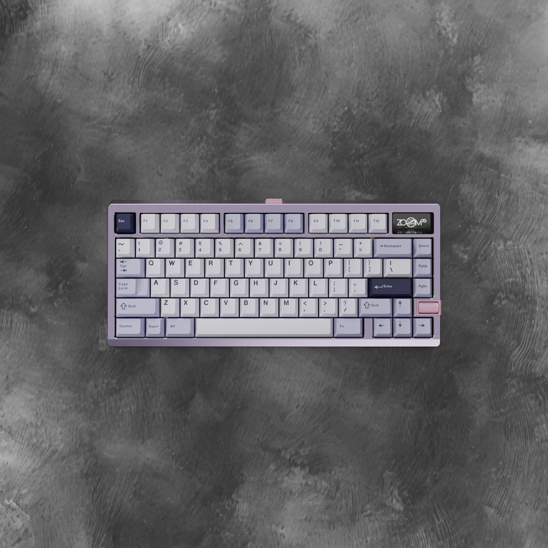[Extra GB] Zoom75 Tiga - Anodized Lavender