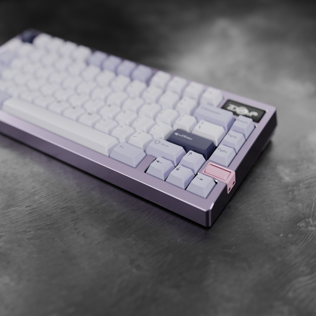 [Extra GB] Zoom75 Tiga - Anodized Lavender