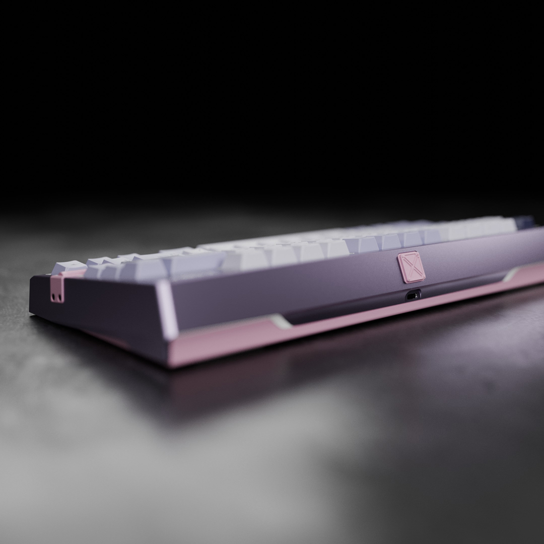 [Extra GB] Zoom75 Tiga - Anodized Lavender