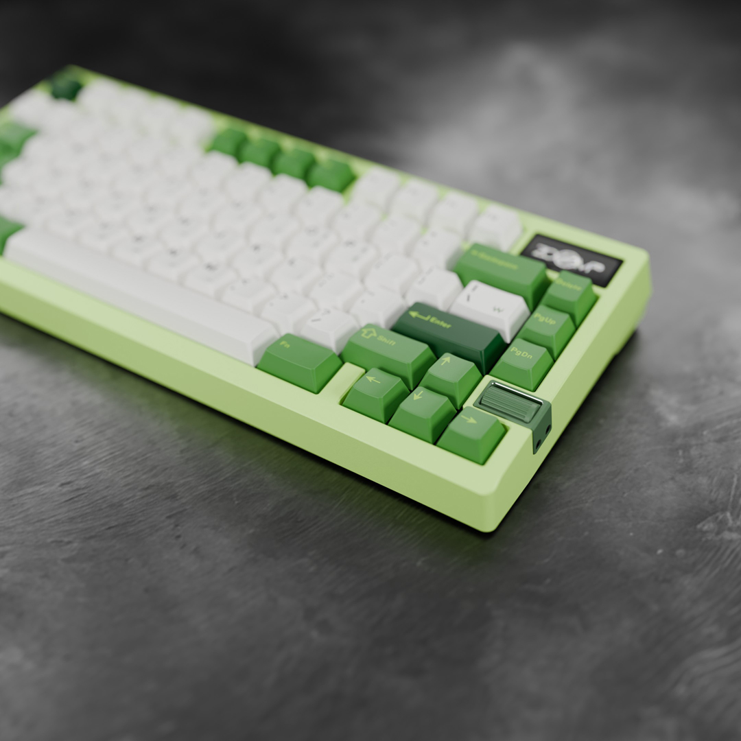 [In Stock] Zoom75 Tiga - Milky Green