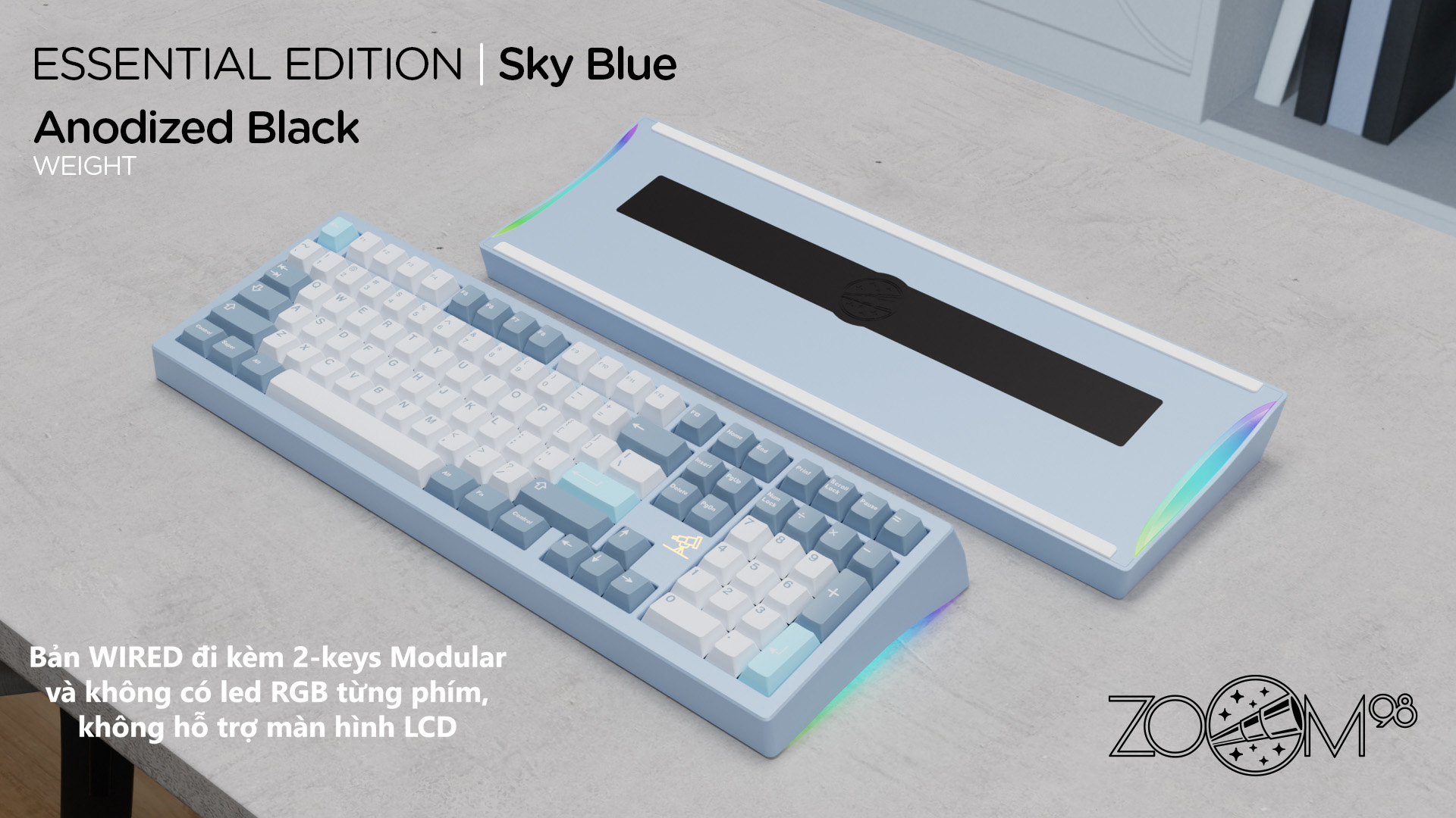 [In Stock]  Zoom98 - EE Sky Blue