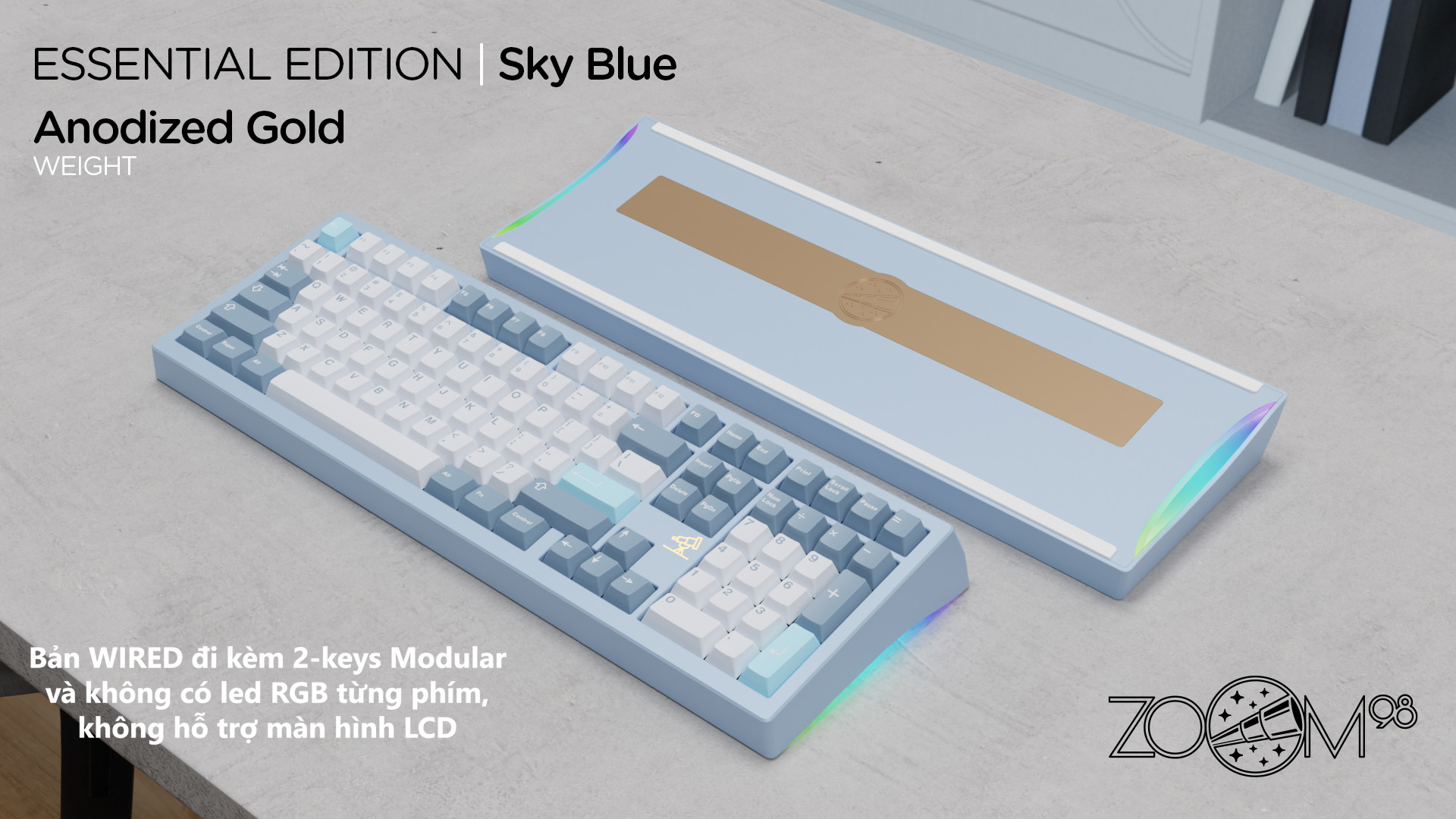 [In Stock]  Zoom98 - EE Sky Blue