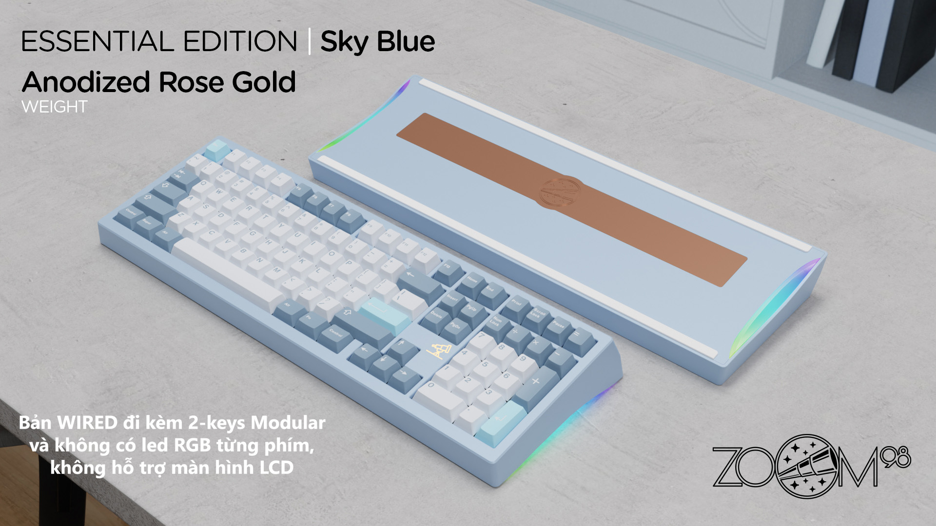 [In Stock]  Zoom98 - EE Sky Blue