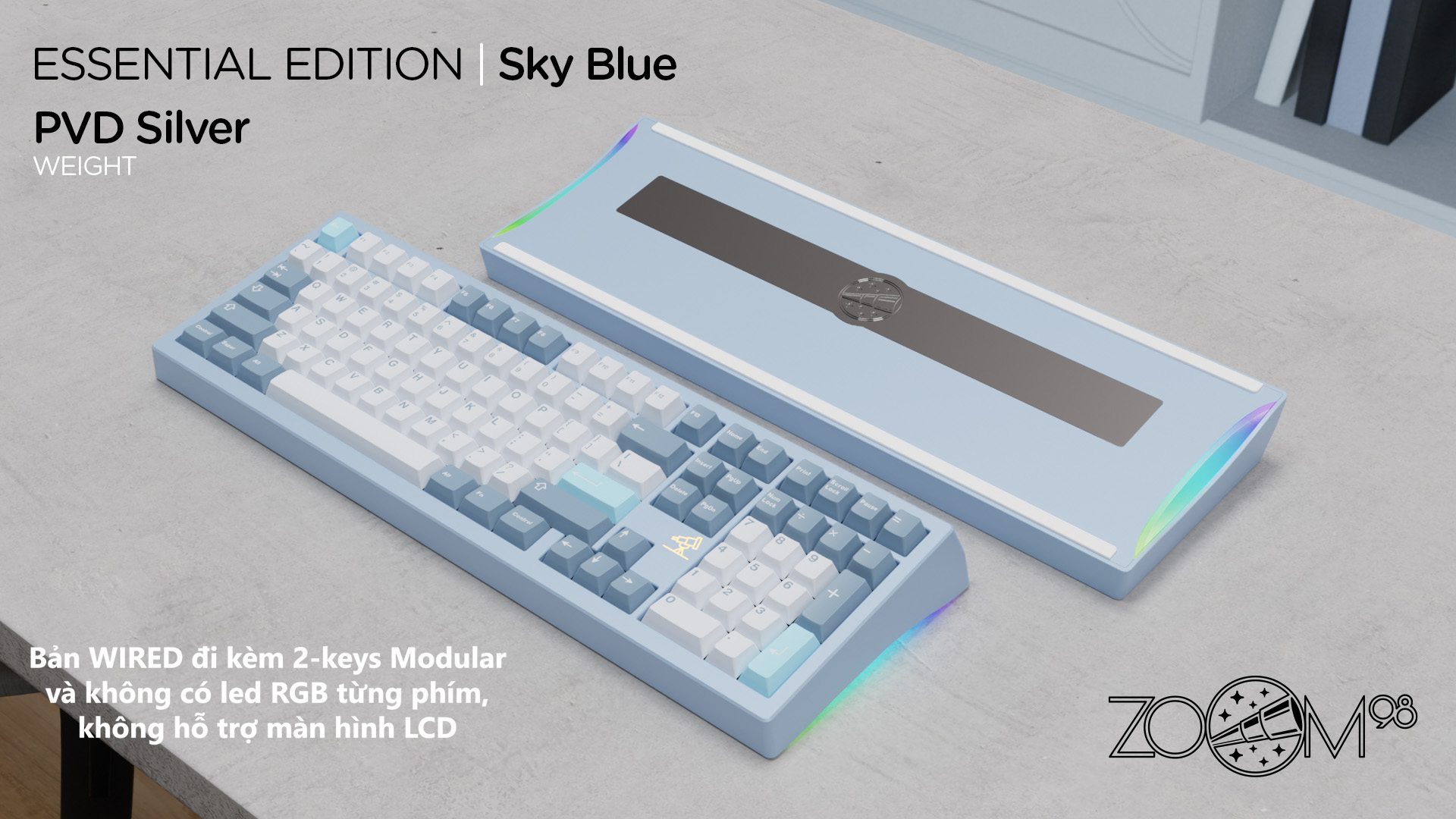 [In Stock]  Zoom98 - EE Sky Blue