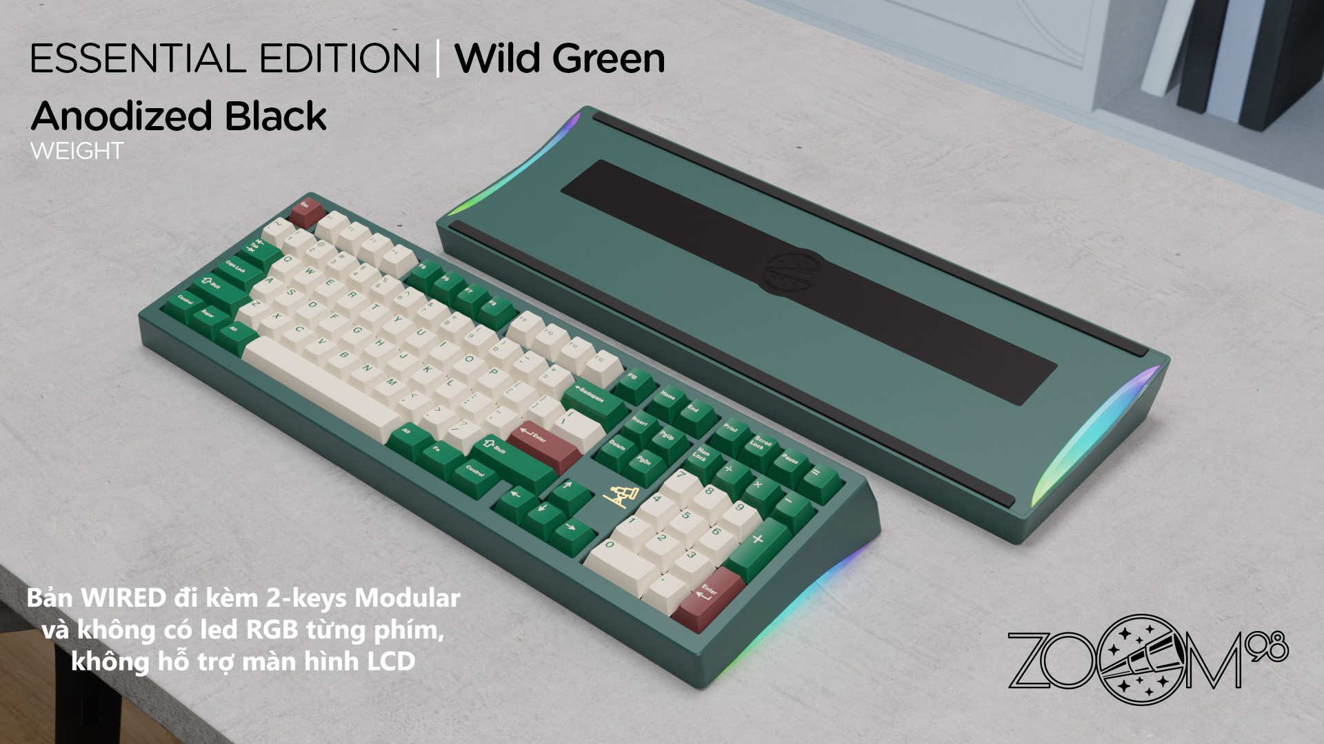 [In Stock]  Zoom98 - EE Wild Green