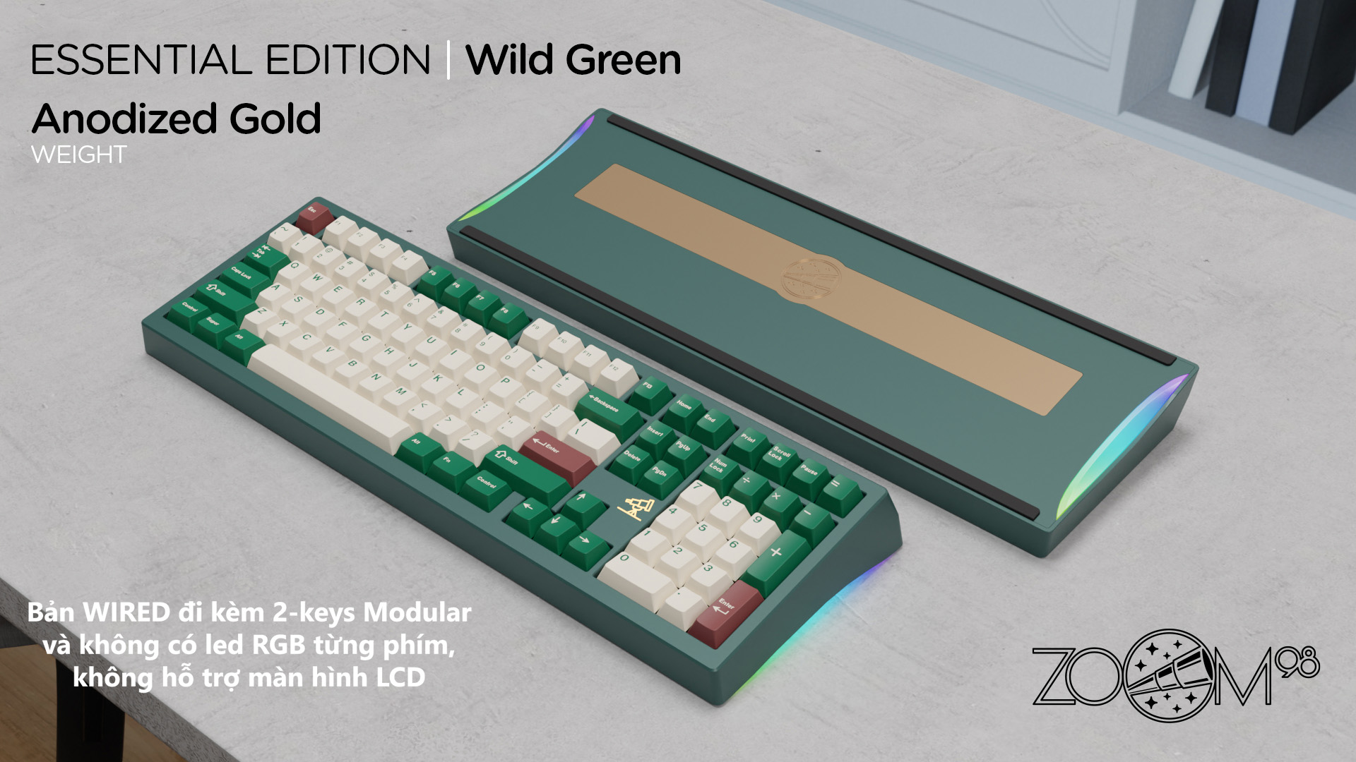 [In Stock]  Zoom98 - EE Wild Green