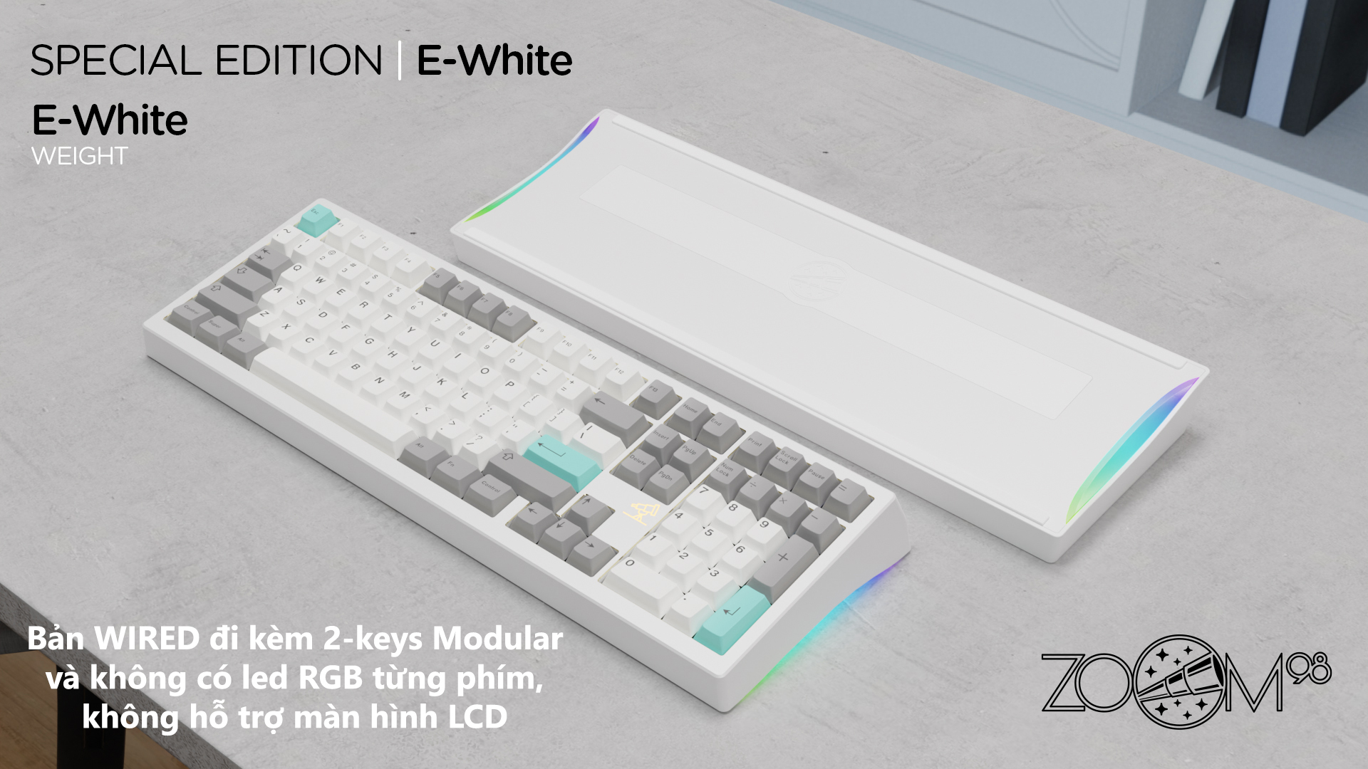 [In Stock]  Zoom98 - SE E-White