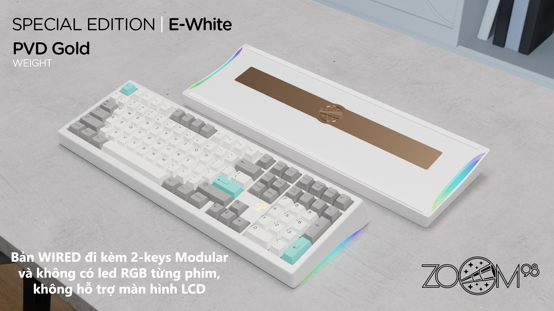 [In Stock]  Zoom98 - SE E-White