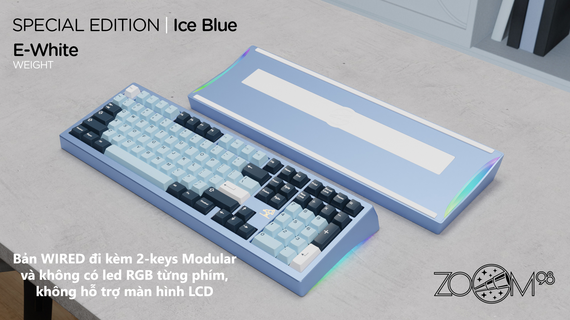 [In Stock]  Zoom98 - SE Ice Blue