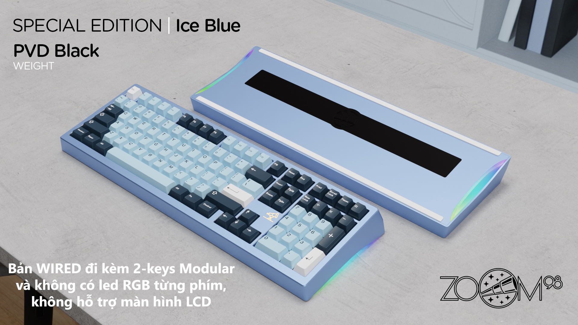 [In Stock]  Zoom98 - SE Ice Blue