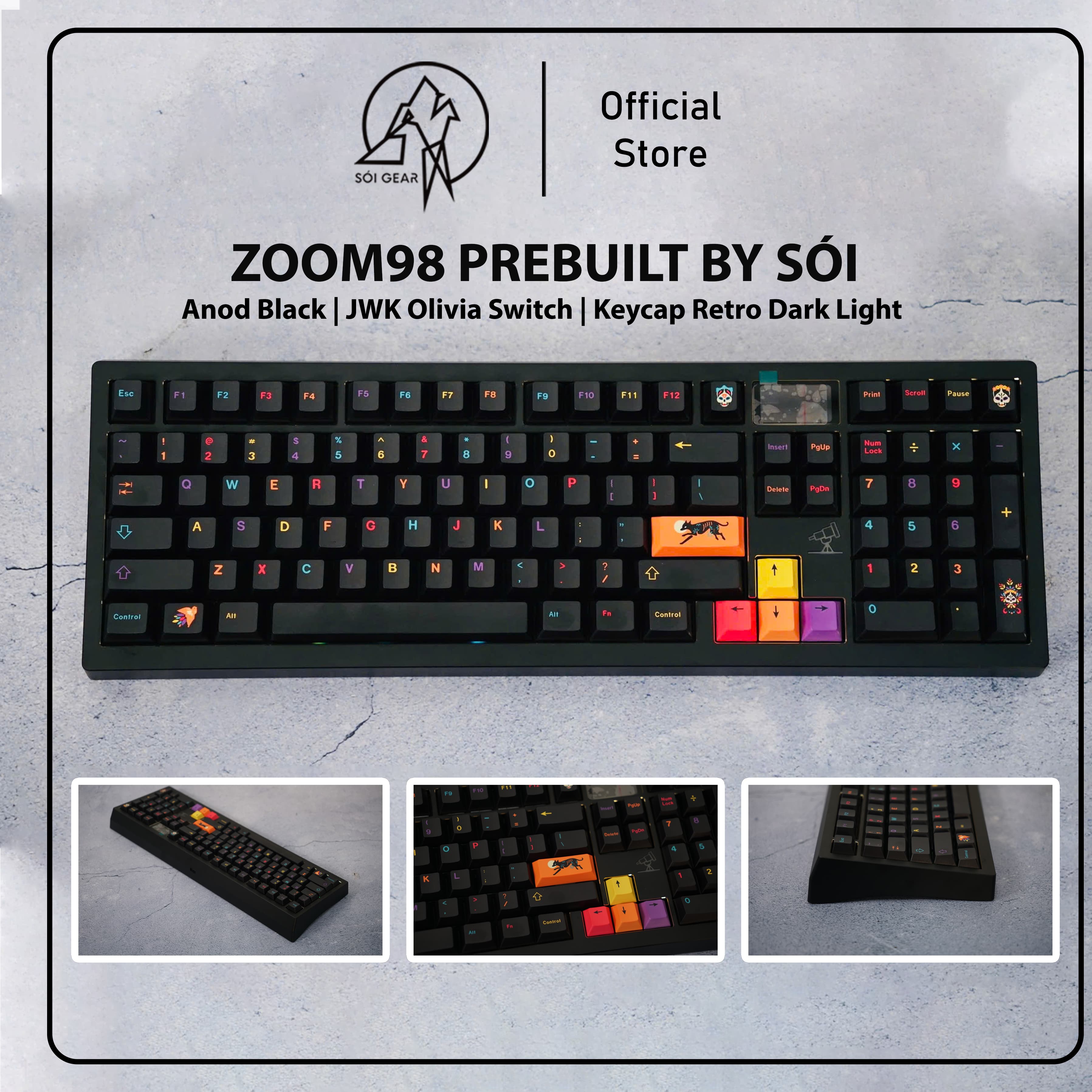 [In Stock] Zoom98 Prebuilt Keyboard