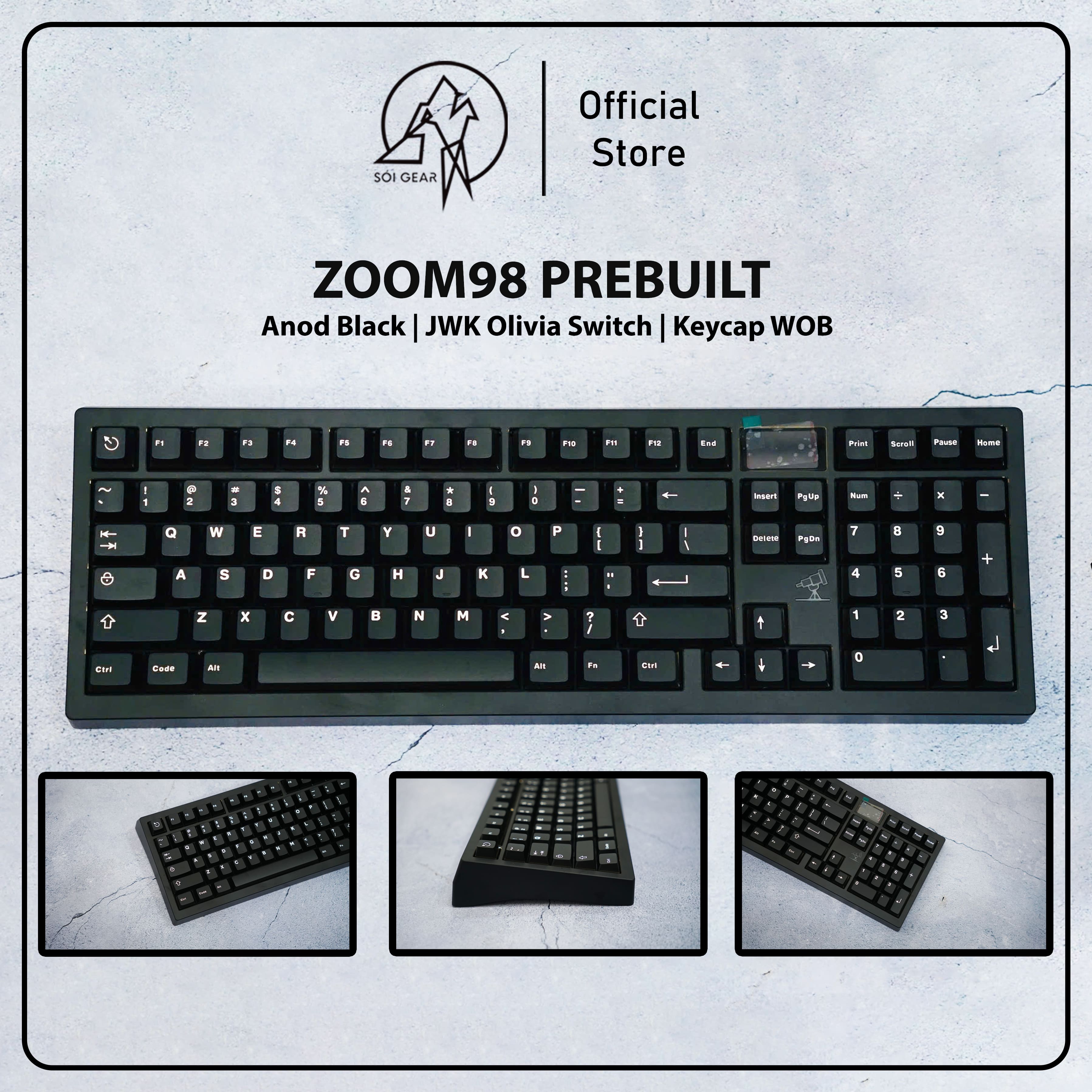 [In Stock] Zoom98 Prebuilt Keyboard