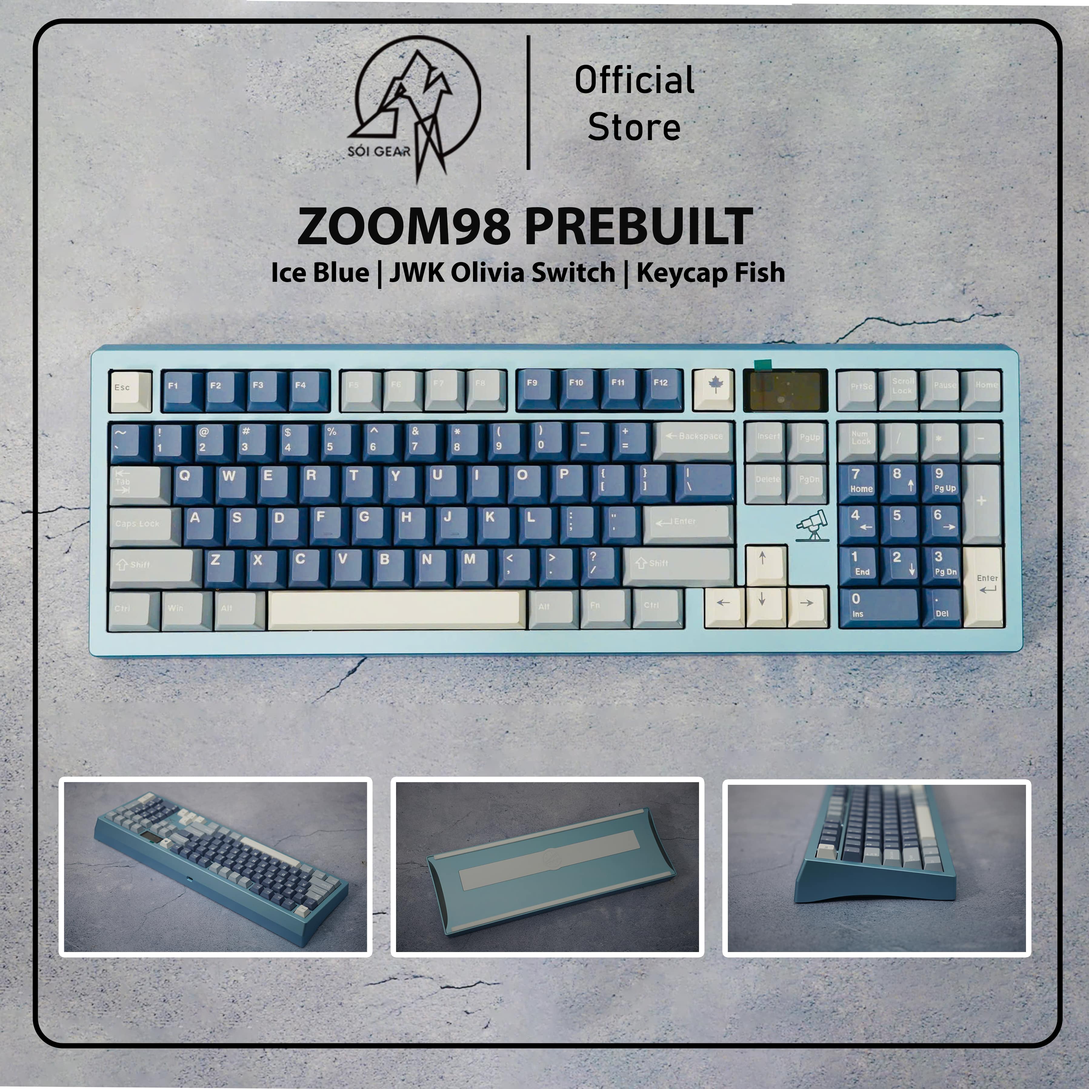 [In Stock] Zoom98 Prebuilt Keyboard