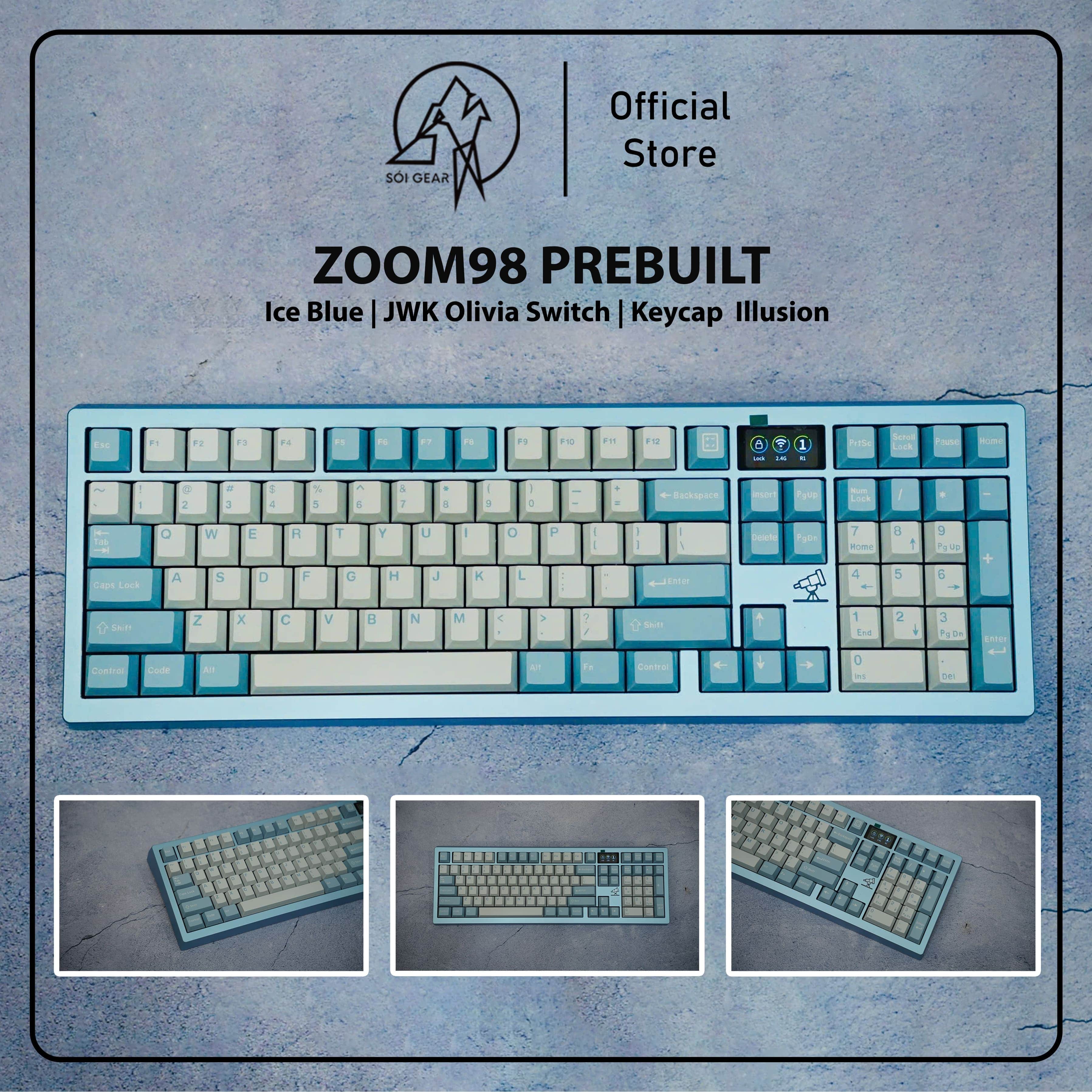 [In Stock] Zoom98 Prebuilt Keyboard