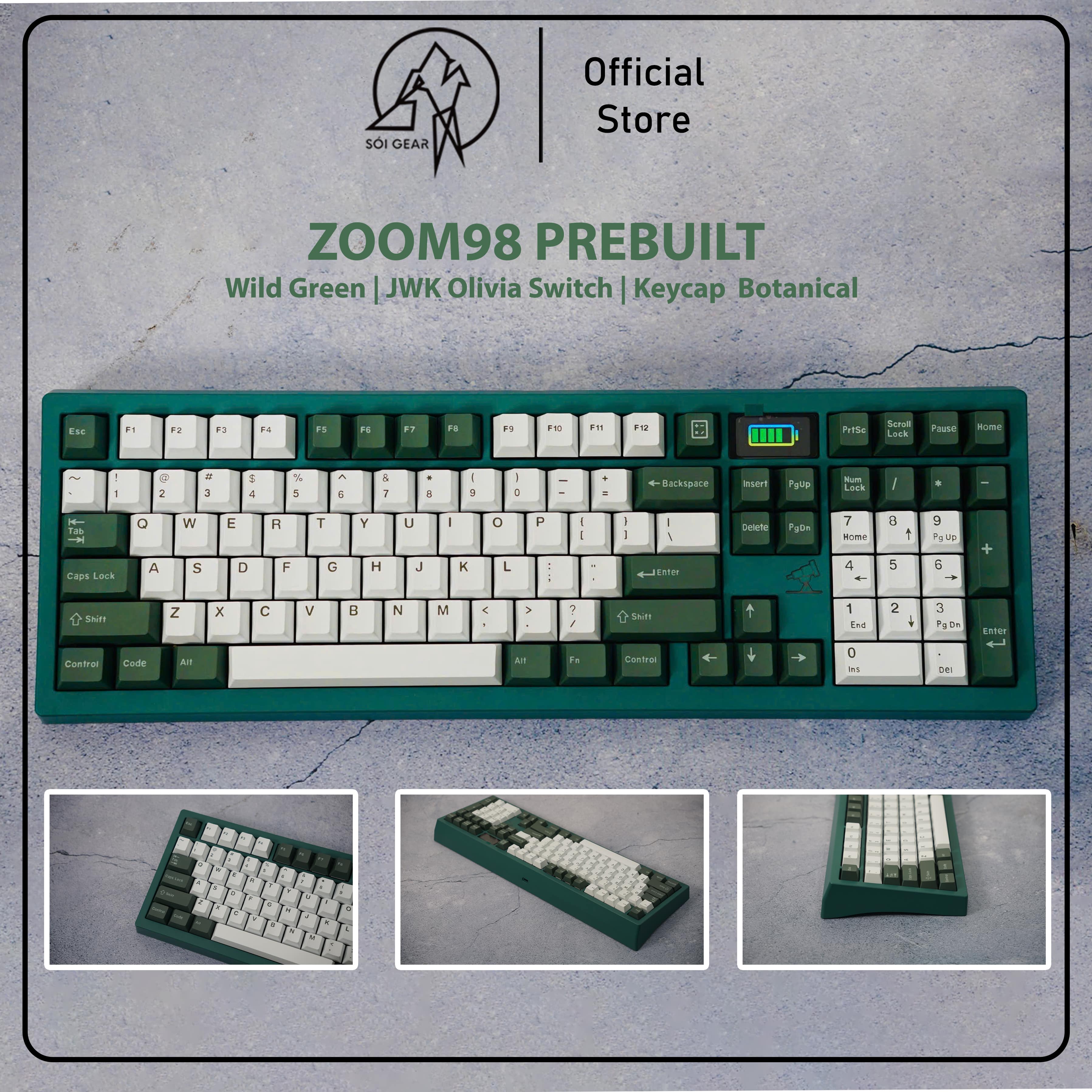 [In Stock] Zoom98 Prebuilt Keyboard