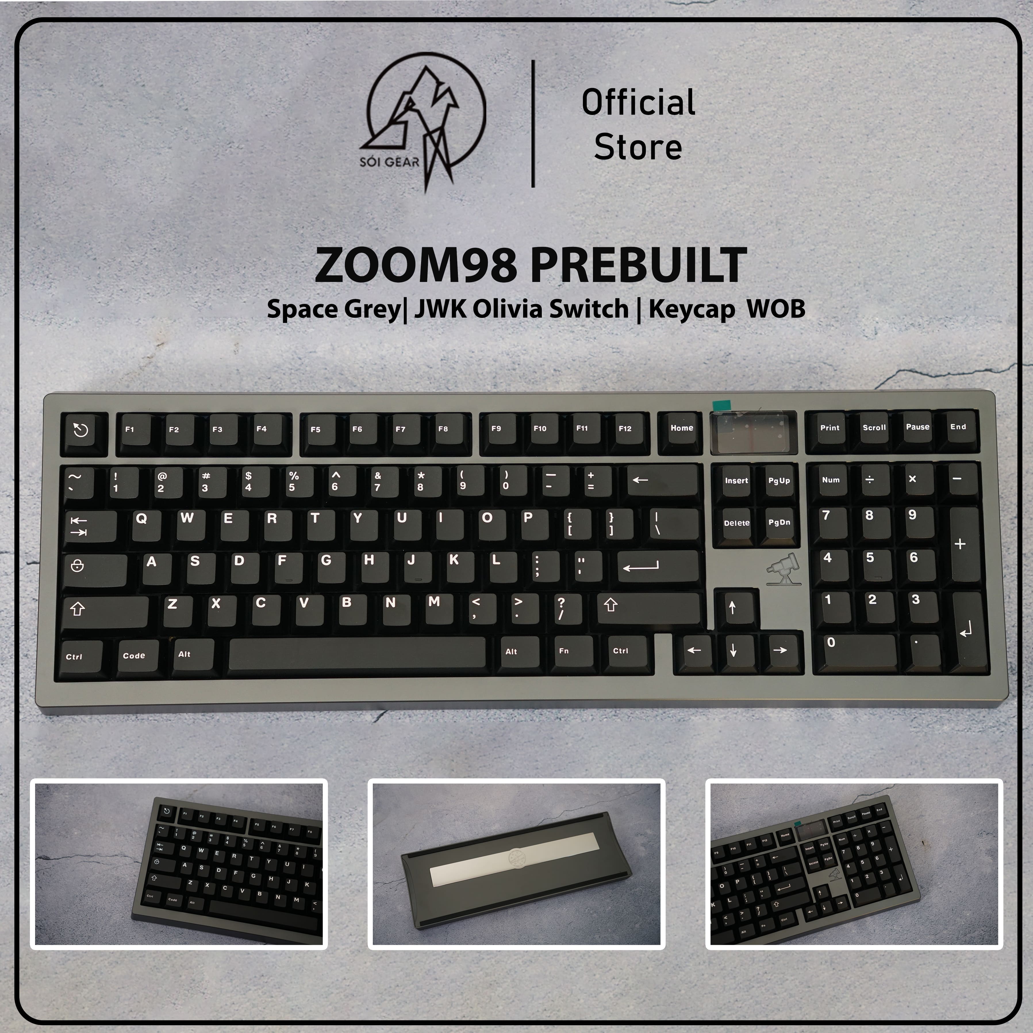 [In Stock] Zoom98 Prebuilt Keyboard