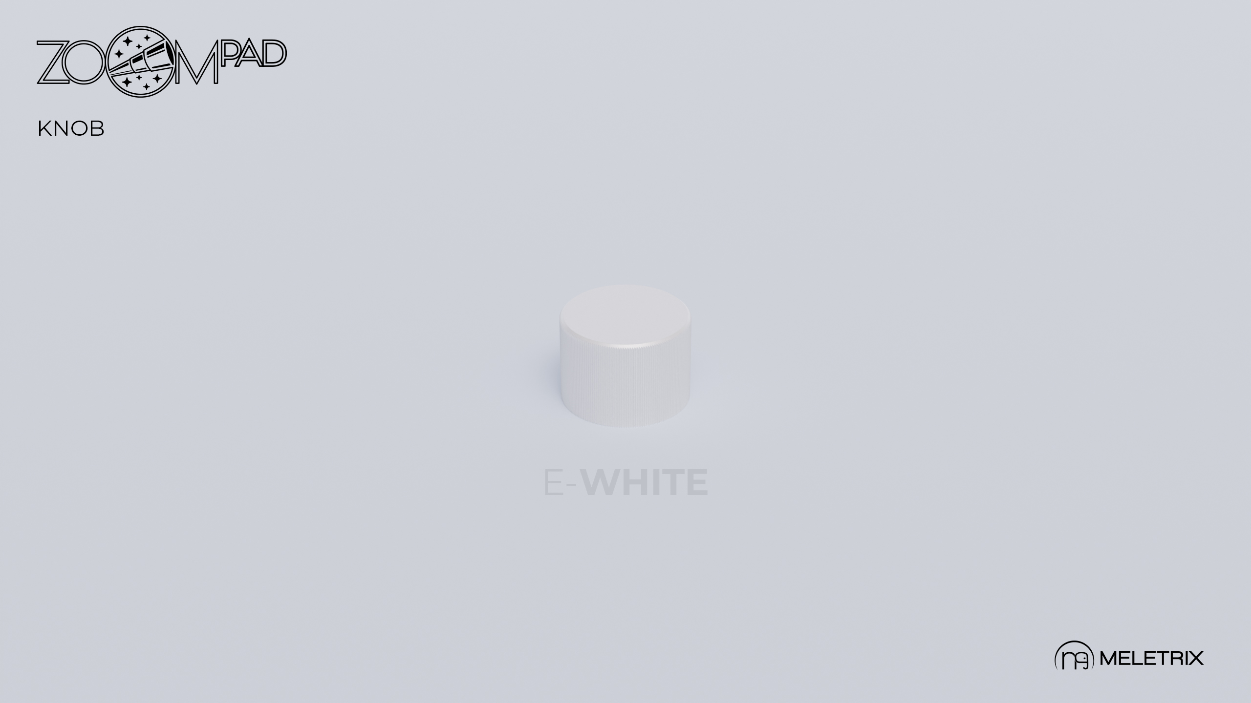 [In Stock] ZoomPad x Extra Non-NightLight Knob