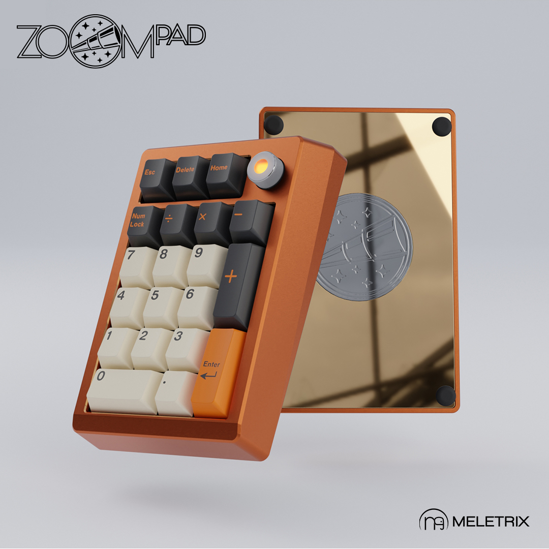 [In Stock] ZoomPad SE - Anodized Orange (Normal)