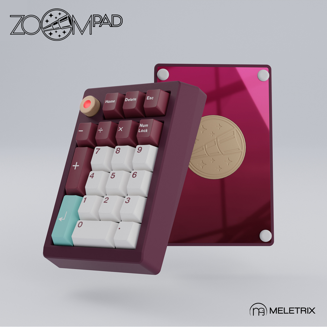 [In Stock] ZoomPad EE - Plum (SouthPaw)