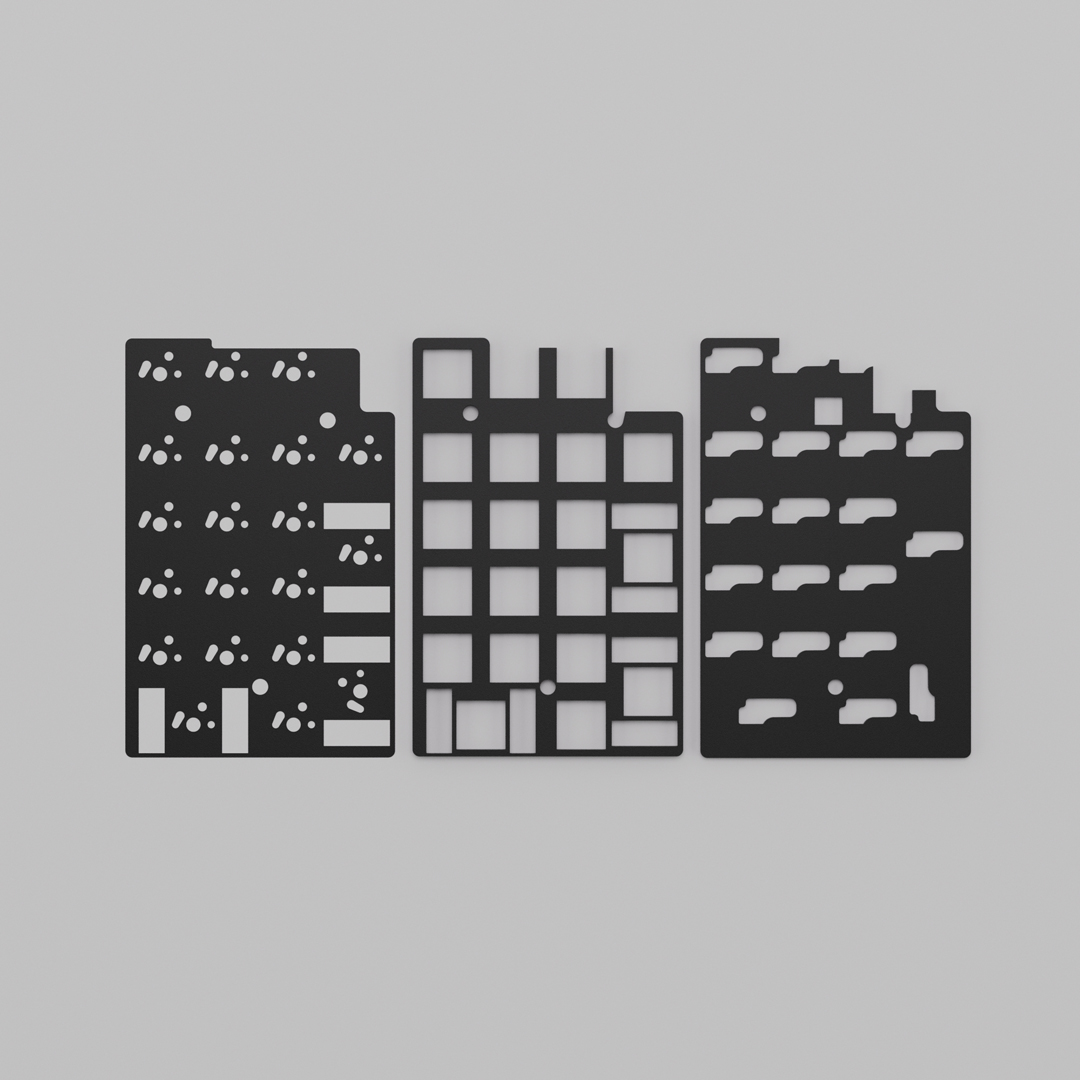 [In Stock] ZoomPad Tiga - Addons (Plate, Foam, PCB)