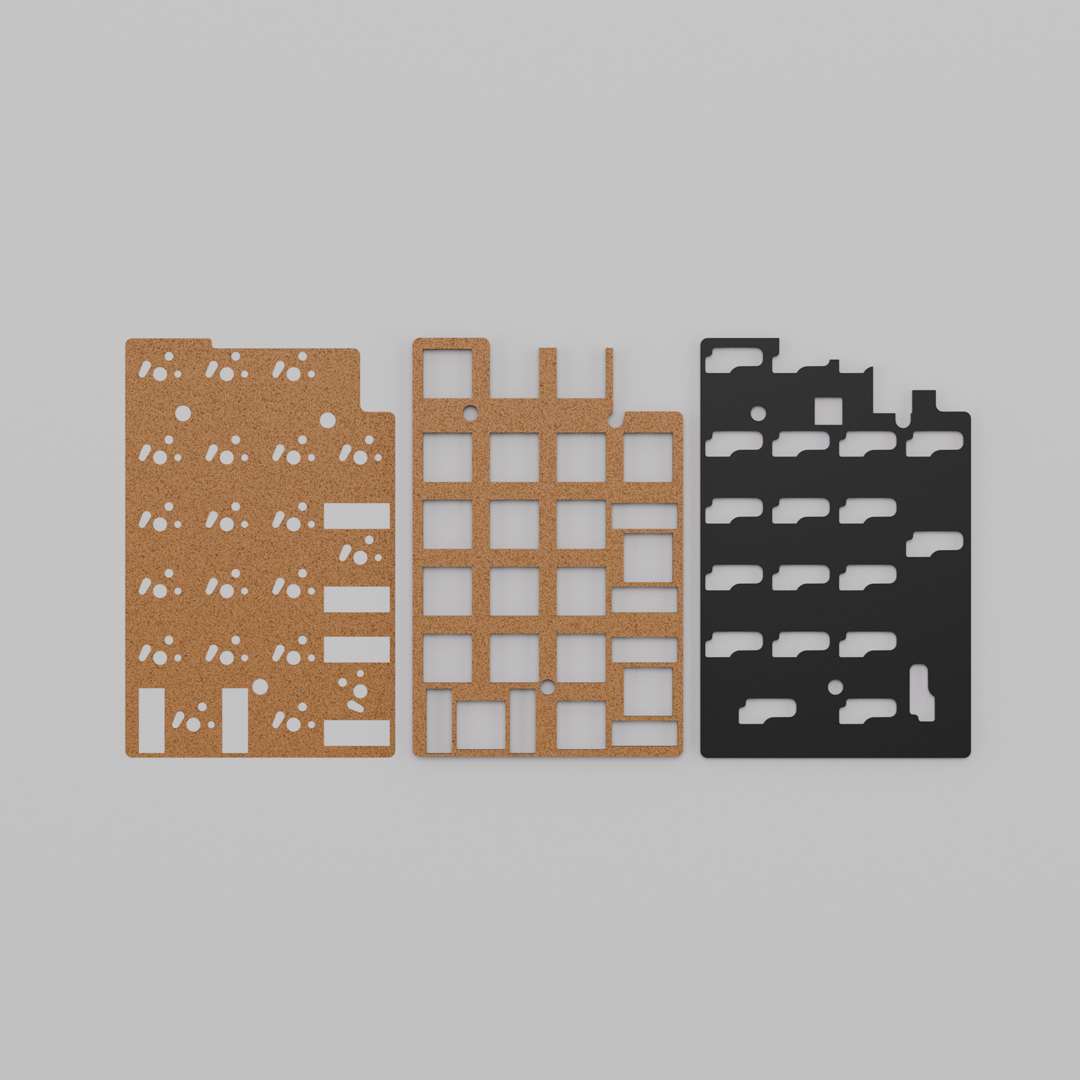 [In Stock] ZoomPad Tiga - Addons (Plate, Foam, PCB)