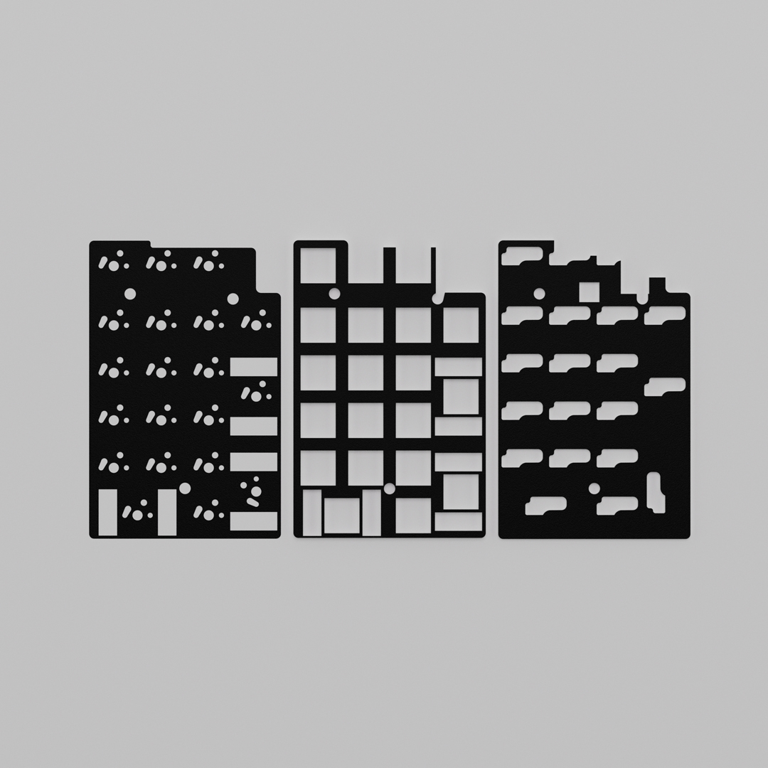 [In Stock] ZoomPad Tiga - Addons (Plate, Foam, PCB)