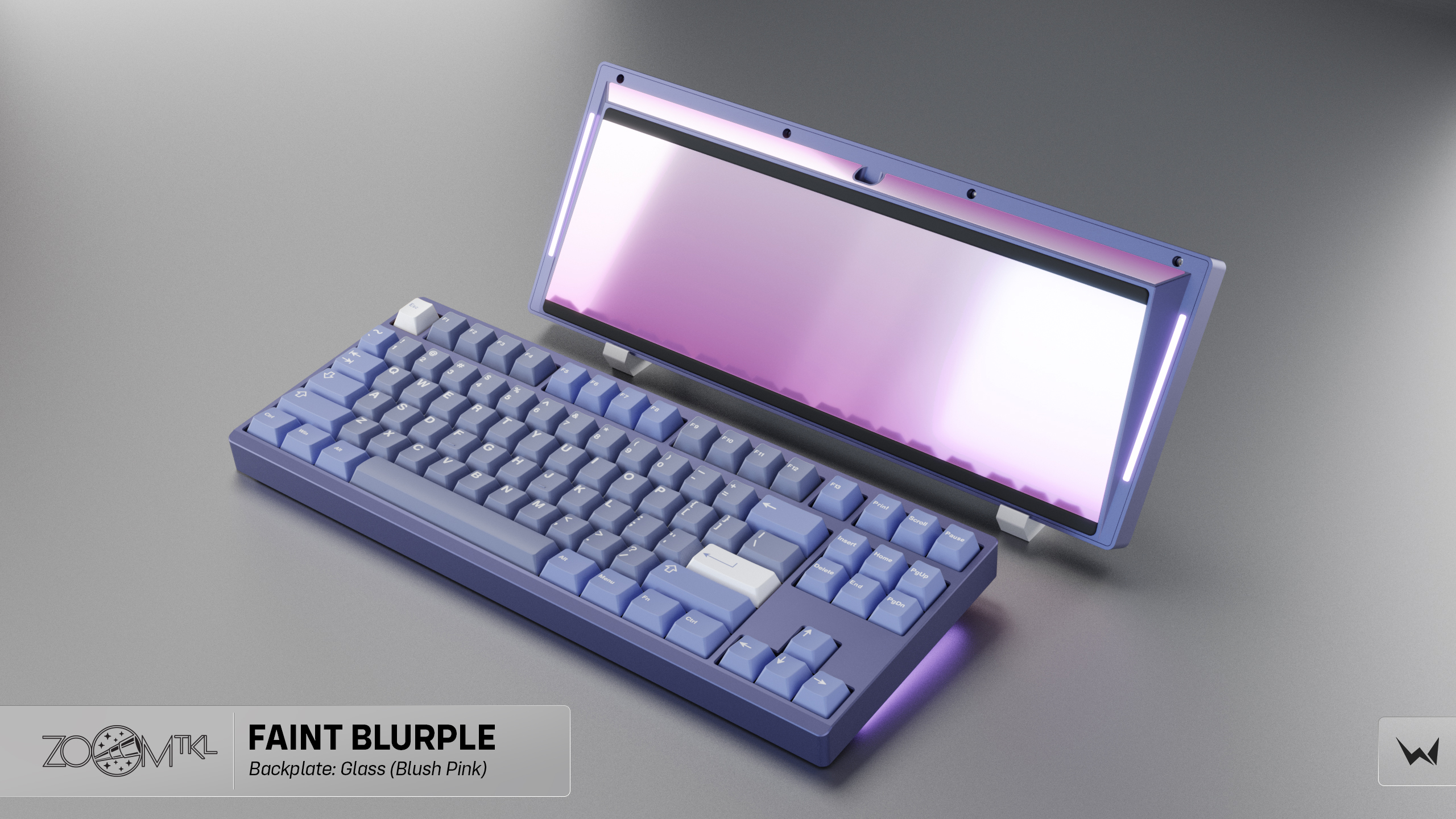 [In Stock] Zoom TKL (Faint Blurple)