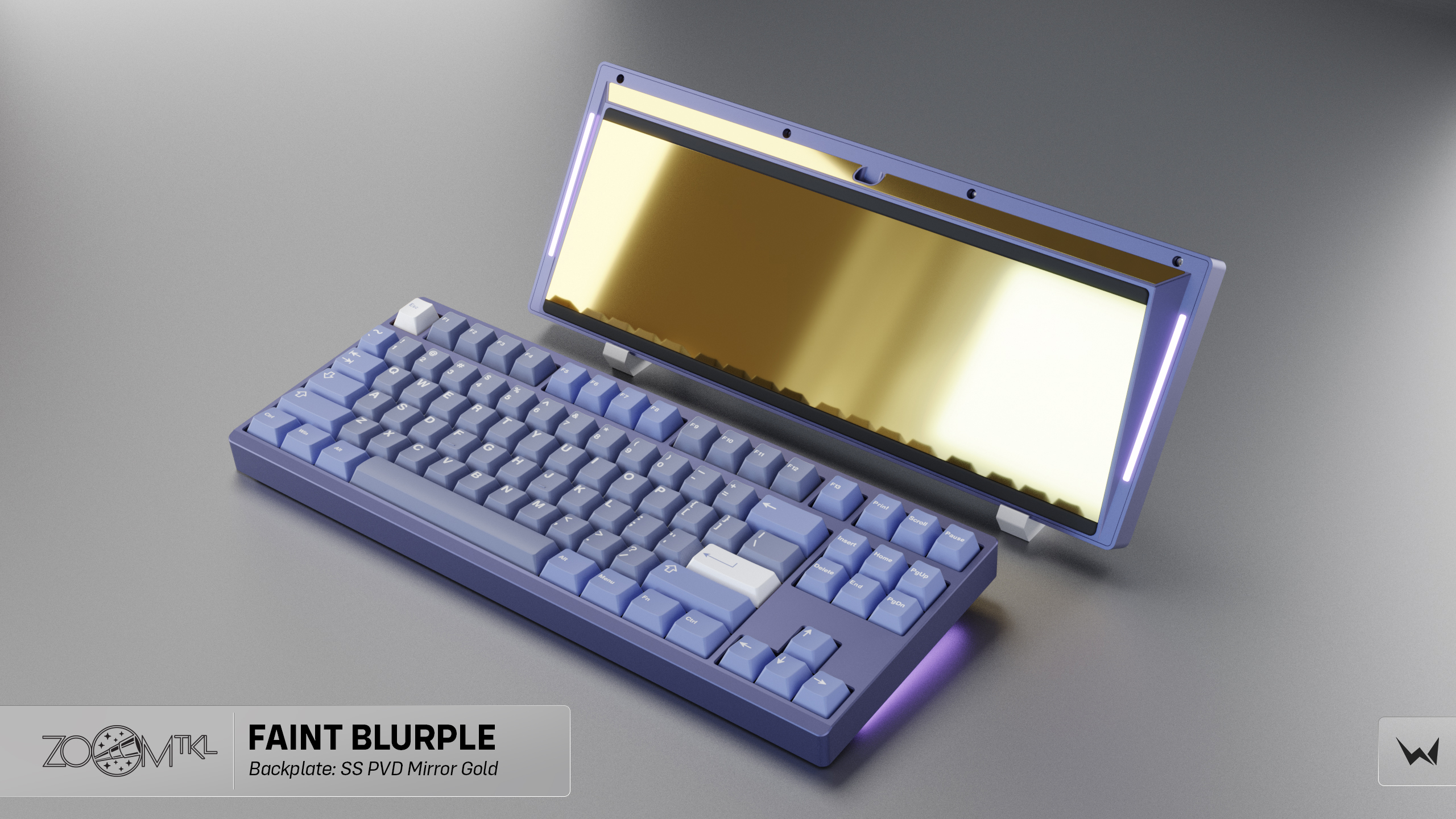 [In Stock] Zoom TKL (Faint Blurple)