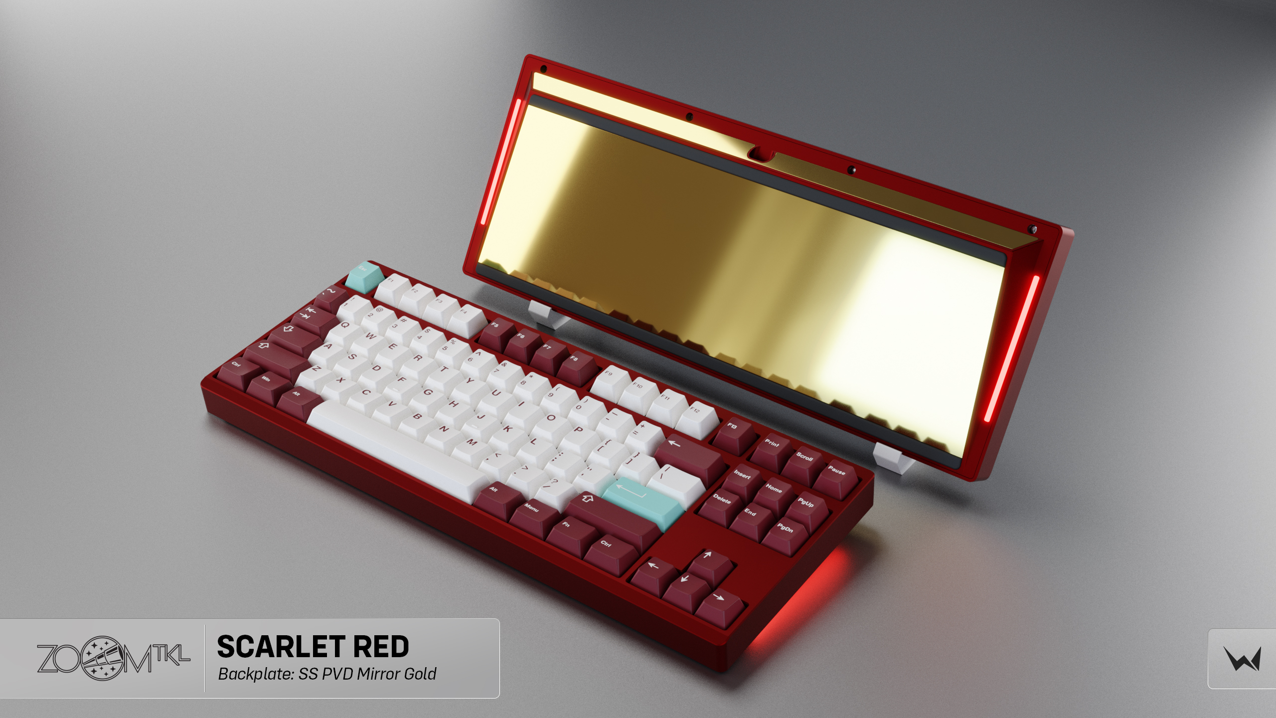 [In Stock] Zoom TKL (Scarlet Red)