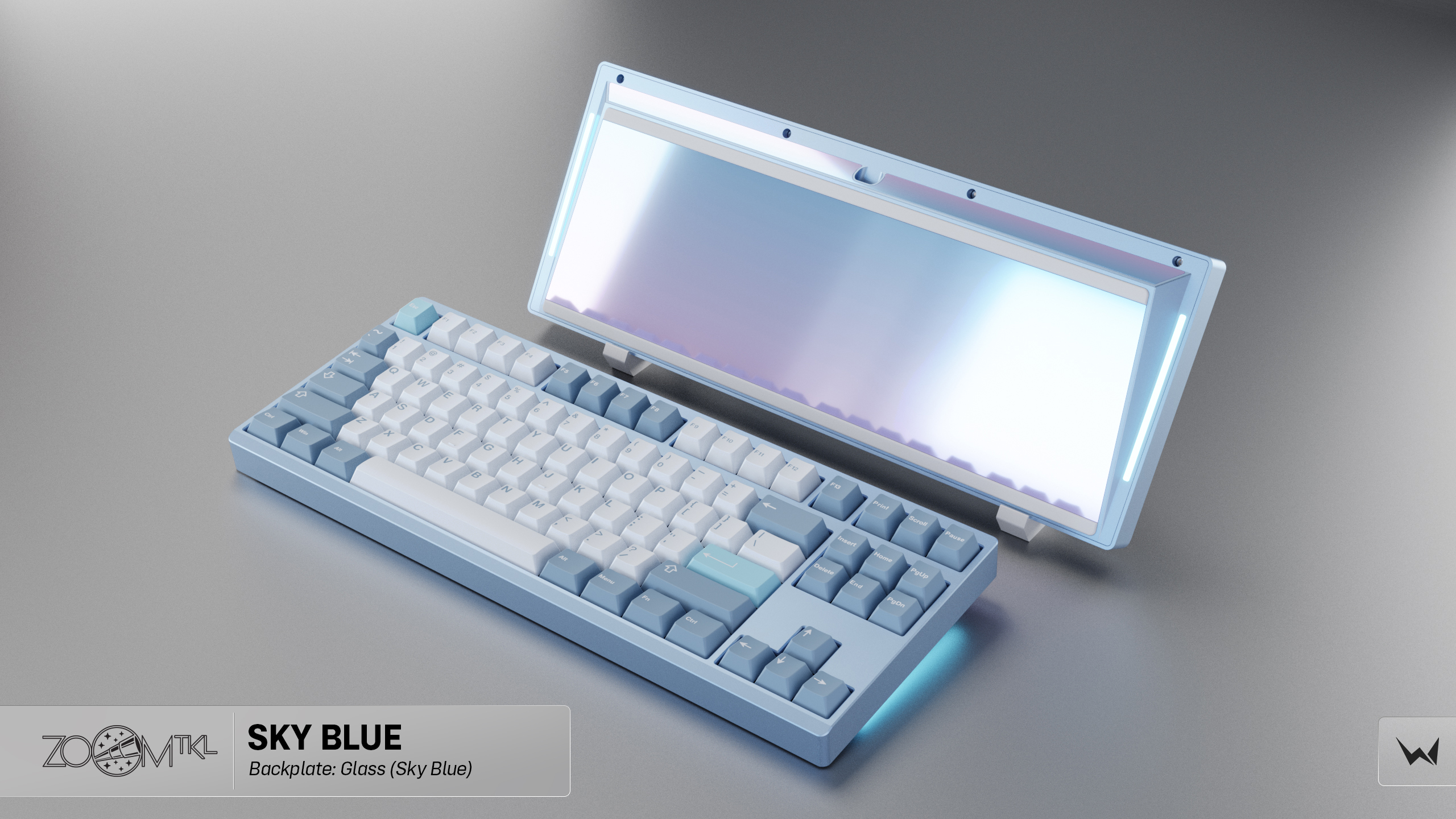 [In Stock] Bàn phím cơ Zoom TKL (Sky Blue)