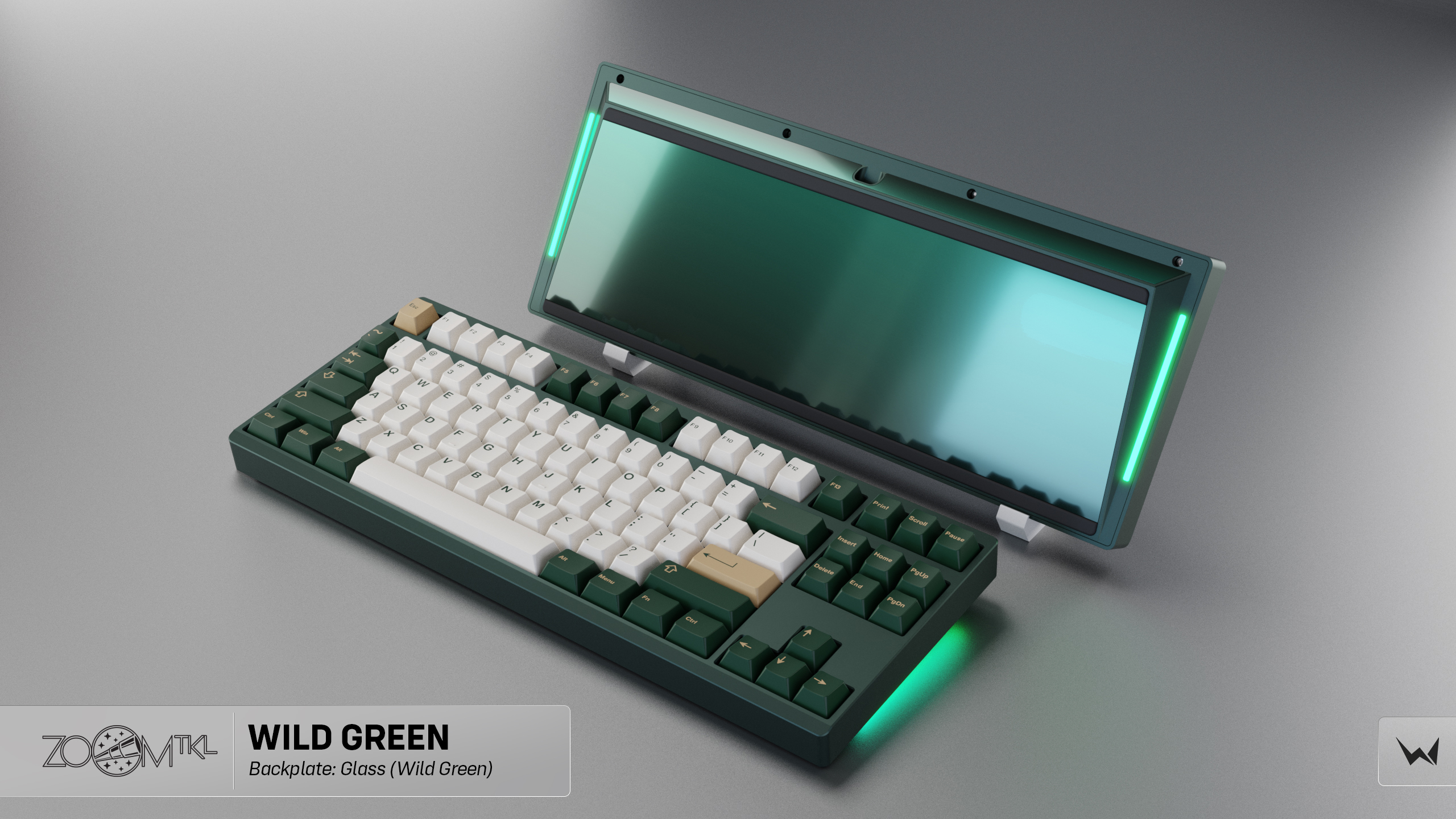 [In Stock] Bàn phím cơ Zoom TKL (Wild Green)