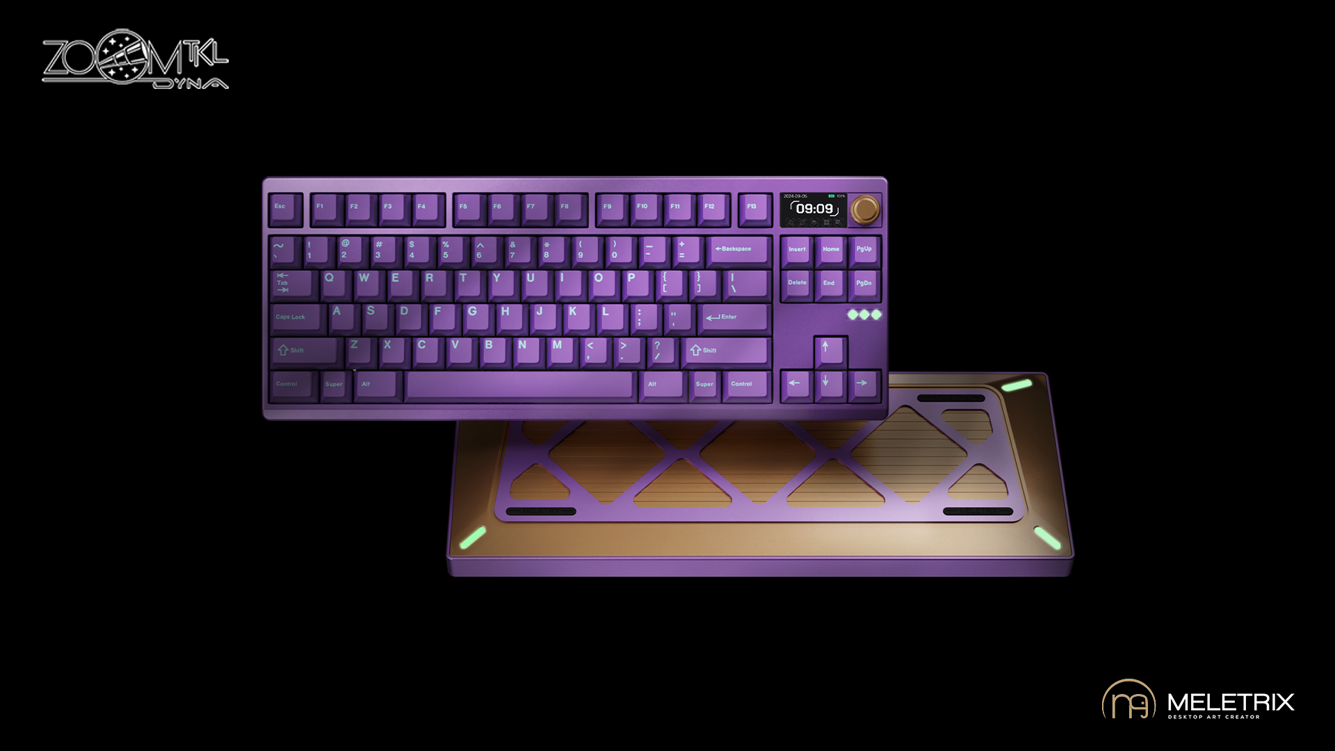 [In Stock] Zoom TKL DYNA -Eggplant Purple