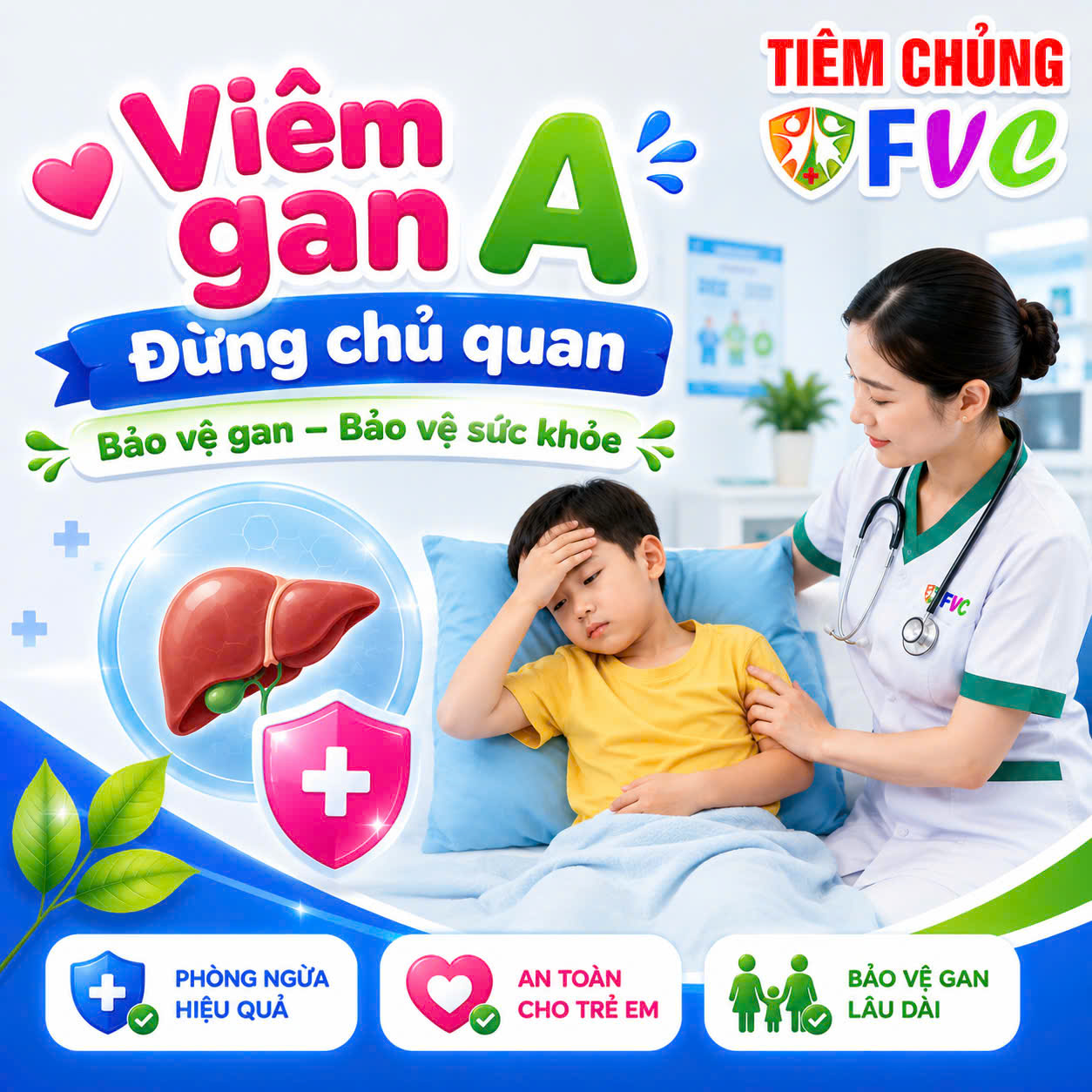 Viêm gan A – Bệnh truyền nhiễm có thể phòng ngừa chủ động