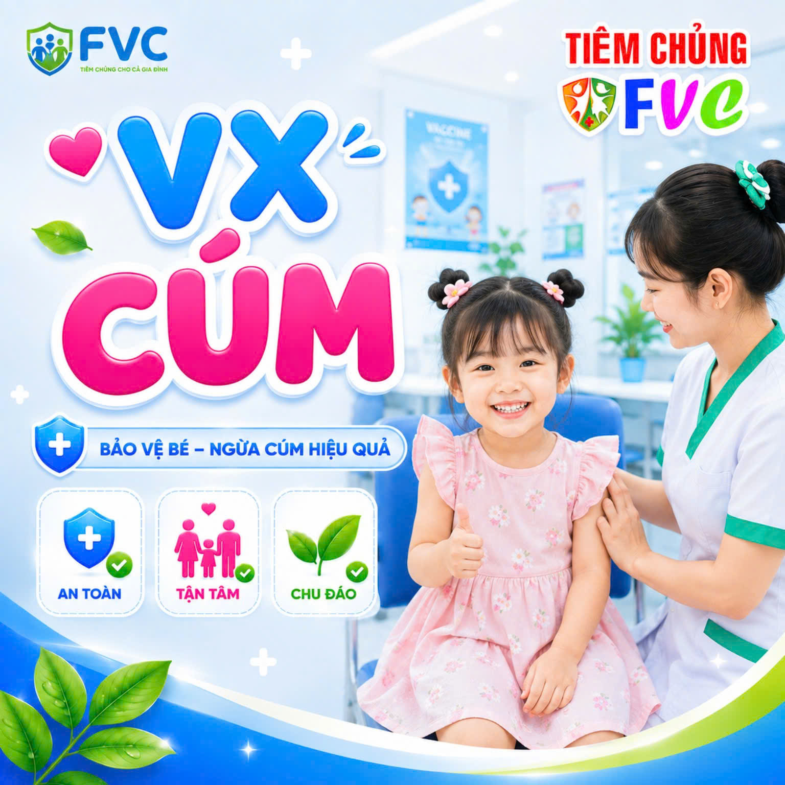 Vắc xin cúm – Chủ động bảo vệ sức khỏe mỗi mùa