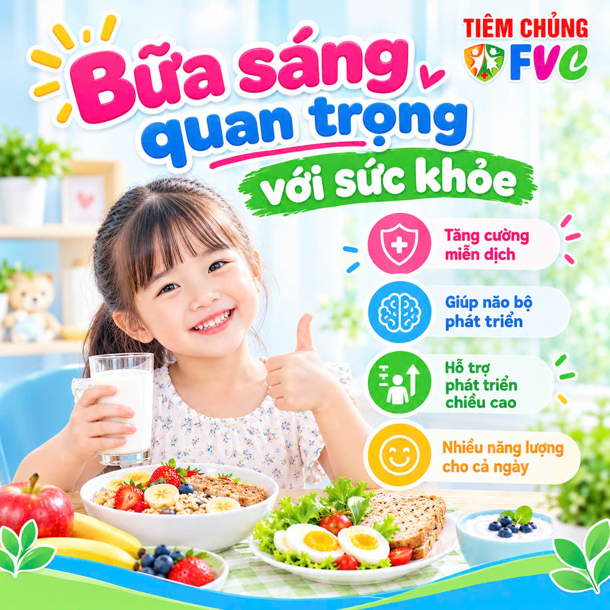 Bữa sáng quan trọng như thế nào đối với sức khỏe?
