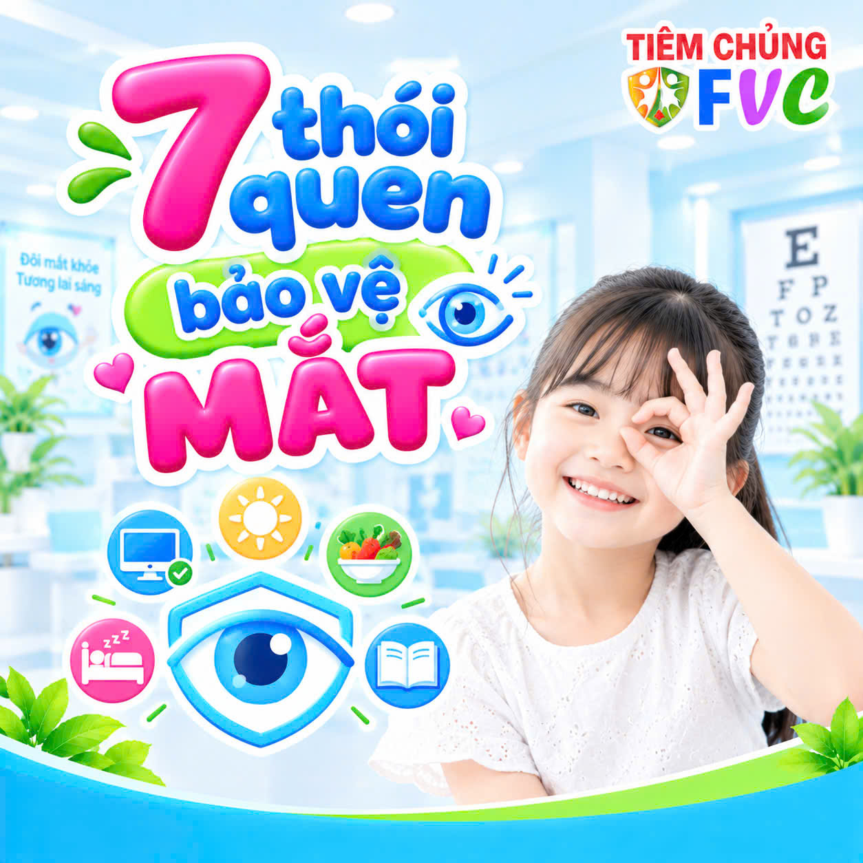 7 thói quen đơn giản giúp bảo vệ đôi mắt mỗi ngày