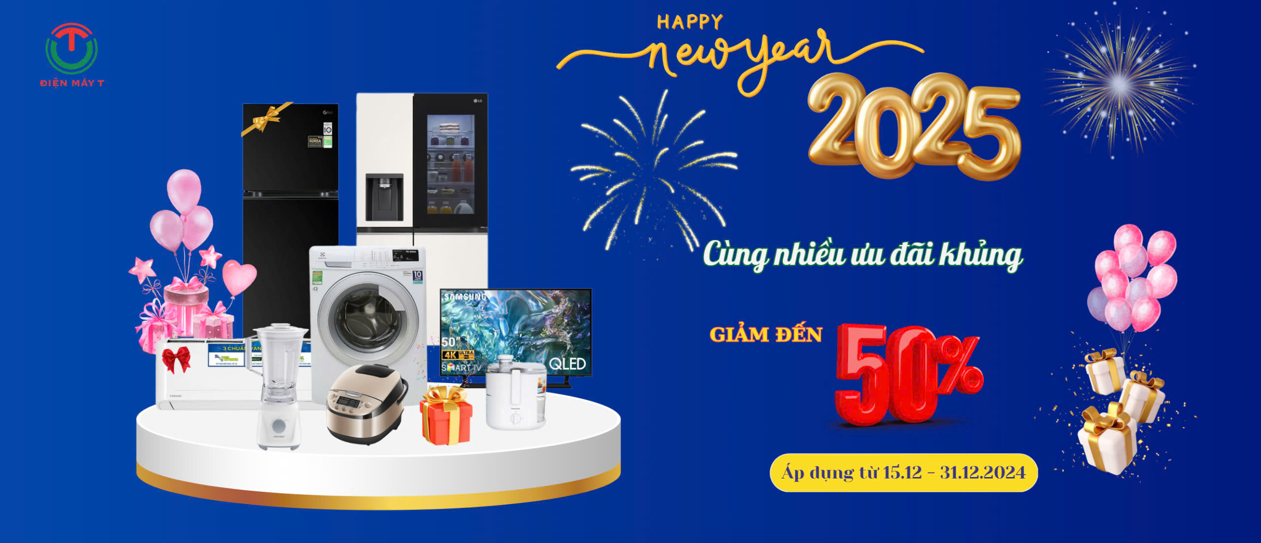 ĐÓN TẾT 2025 - CÙNG NHIỀU ƯU ĐÃI LỚN
