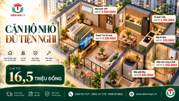 🏡 CĂN HỘ NHỎ – ĐỦ TIỆN NGHI