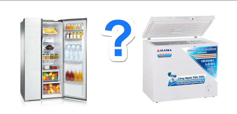 NÊN CHỌN MUA TỦ ĐÔNG HAY LÀ TỦ LẠNH????