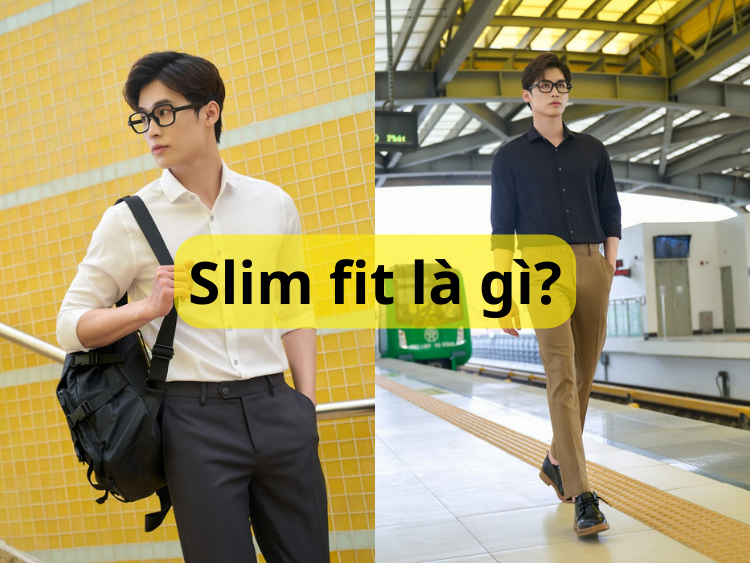 Slim fit là gì? Phân biệt dáng slim fit với kiểu dáng khác