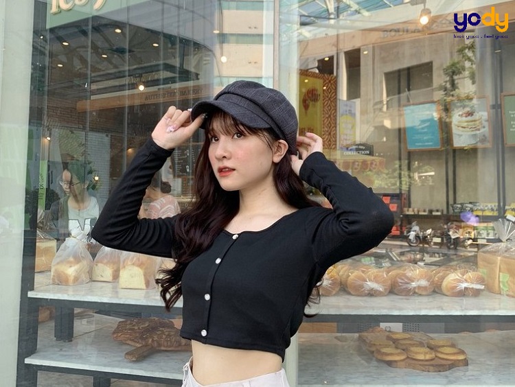 Bật mí cách phối đồ với croptop tay dài SIÊU ĐẸP, CỰC CHẤT