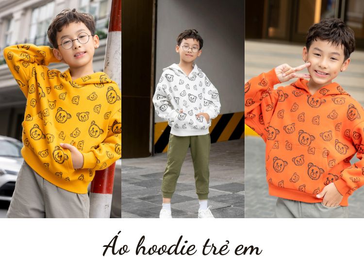 1001 cách phối đồ với áo hoodie trẻ em SIÊU HOT