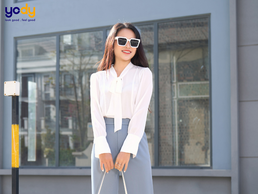 Thời trang Hàn Quốc Áo phông trắng kiểu Hàn Quốc đang trở thành trào lưu