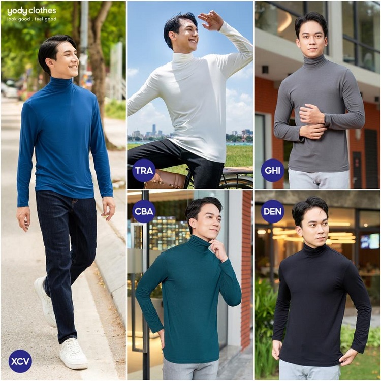 Tổng hợp 50 mẫu áo thun nam dài tay hot nhất năm nay