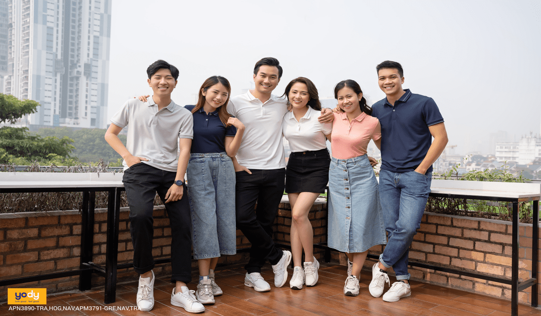 5 cách phối đồ với áo đồng phục đẹp, đơn giản, ai cũng làm được