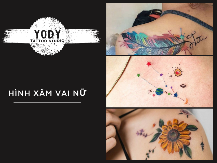 199 Hình xăm đẹp ở vai cho nữ cực xinh xắn quyến rũ  Rare tattoos  Shoulder tattoos for women Orchid tattoo