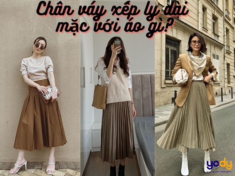 Chân váy xếp ly 3 tầng xòe chất voan mềm có quần trong  Shopee Việt Nam