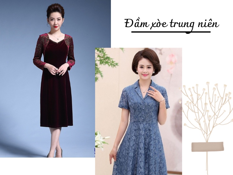 Đầm thun cho người trung niên  Váy đầm cho người trung tuổi  Váy chữ A cho  mẹ  Giá Sendo khuyến mãi 340000đ  Mua ngay  Tư vấn mua