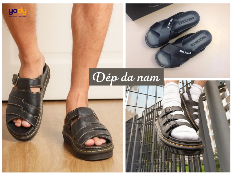 Lưu ngay 8 mẫu dép da nam cao cấp và thời thượng nhất