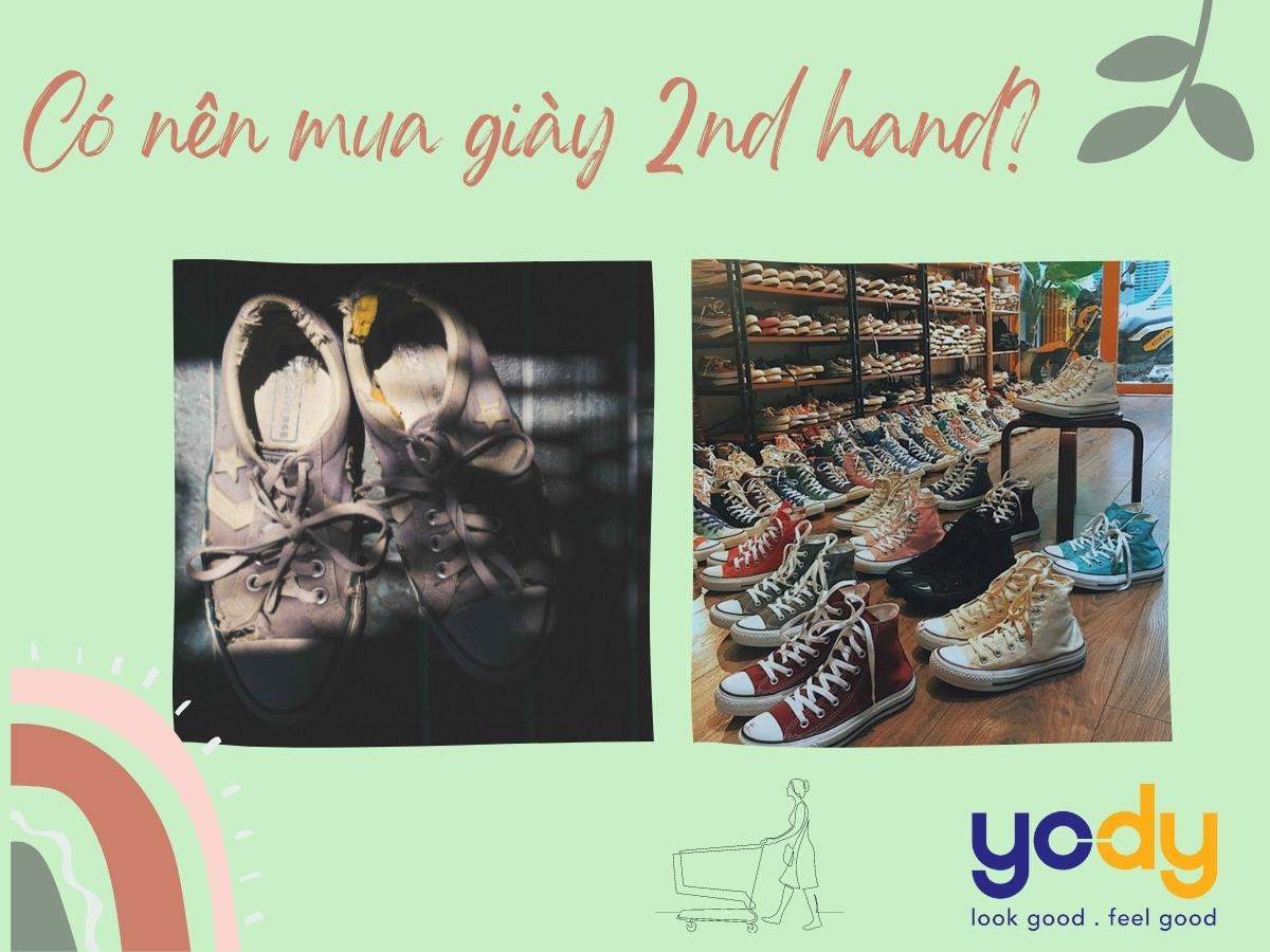 Giày 2hand là gì? TIP mua và 11 shop bán giày 2hand siêu đẹp